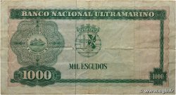 1000 Escudos TIMOR  1968 P.30 TB