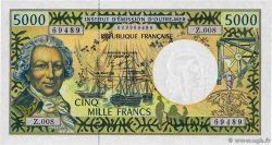 5000 Francs FRENCH PACIFIC TERRITORIES  2001 P.03f fST+