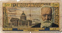 5 Nouveaux Francs VICTOR HUGO FRANCE  1959 F.56.01 P