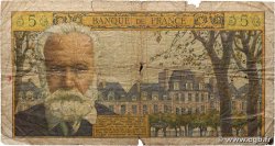 5 Nouveaux Francs VICTOR HUGO FRANCE  1959 F.56.01 P
