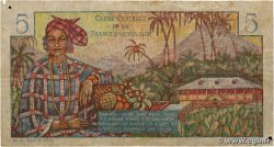 5 Francs Bougainville AFRIQUE ÉQUATORIALE FRANÇAISE  1946 P.20B MB