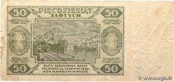 50 Zlotych POLAND  1948 P.138 F-