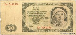 50 Zlotych POLAND  1948 P.138