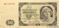 50 Zlotych POLAND  1948 P.138