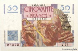 50 Francs LE VERRIER FRANCE  1947 F.20.08