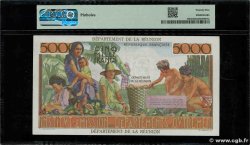 100 NF sur 5000 Francs Schoelcher ÎLE DE LA RÉUNION  1971 P.56b TTB