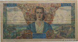 5000 Francs EMPIRE FRANÇAIS FRANKREICH  1945 F.47.11 fS