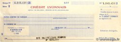 Francs FRANCE régionalisme et divers Abidjan 1980 DOC.Chèque