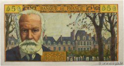 5 Nouveaux Francs VICTOR HUGO FRANCE  1961 F.56.08 pr.SPL