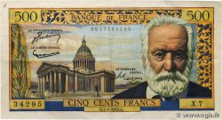 500 Francs VICTOR HUGO FRANCE  1954 F.35.01