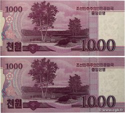 1000 Won Spécimen NORTH KOREA  2008 P.64s UNC