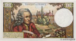 10 Francs VOLTAIRE Numéro radar FRANCE  1970 F.62.44 SUP+