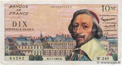 10 Nouveaux Francs RICHELIEU FRANCE  1962 F.57.20