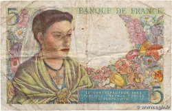 5 Francs BERGER FRANCIA  1943 F.05.05 q.MB