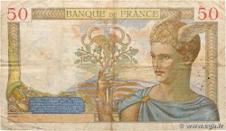 50 Francs CÉRÈS FRANKREICH  1936 F.17.26 SGE