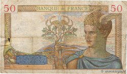 50 Francs CÉRÈS modifié FRANKREICH  1938 F.18.16 fSGE