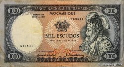 1000 Escudos MOZAMBIQUE  1972 P.112 TB+