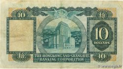 10 Dollars HONG KONG  1978 P.182h F+