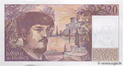 20 Francs DEBUSSY FRANCE  1982 F.66.03 SPL+