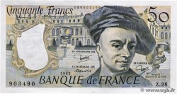 50 Francs QUENTIN DE LA TOUR FRANCE  1982 F.67.08