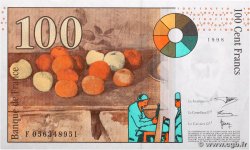 100 Francs CÉZANNE FRANCE  1998 F.74.02 UNC-