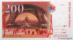 200 Francs EIFFEL FRANCE  1996 F.75.02 pr.NEUF