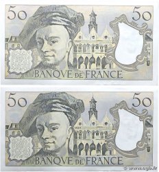 50 Francs QUENTIN DE LA TOUR Consécutifs FRANCE  1982 F.67.08 SPL