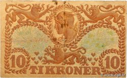 10 Kroner DINAMARCA  1941 P.031i RC+