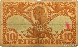 10 Kroner DENMARK  1943 P.031p F-