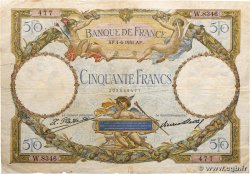 50 Francs LUC OLIVIER MERSON type modifié FRANCE  1931 F.16.02