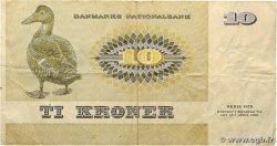 10 Kroner DINAMARCA  1976 P.048f BC