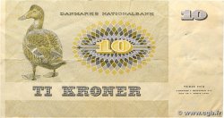 10 Kroner DANEMARK  1977 P.048g TB+