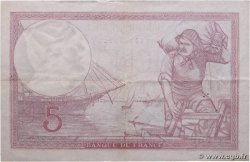 5 Francs FEMME CASQUÉE modifié FRANCE  1939 F.04.06 TTB