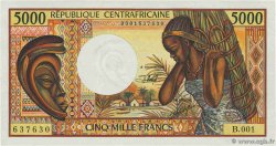 5000 Francs CENTRAL AFRICAN REPUBLIC  1984 P.12a UNC-