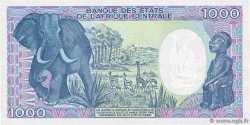 1000 Francs REPúBLICA CENTROAFRICANA  1990 P.16 SC+