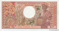 500 Francs CENTRAL AFRICAN REPUBLIC  1981 P.09 UNC-