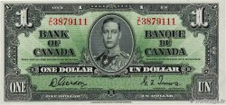 1 Dollar CANADA  1937 P.058e SPL