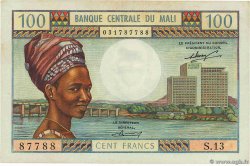 100 Francs MALI  1972 P.11 AU-