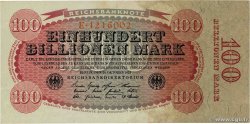 100 Billions Mark DEUTSCHLAND  1923 P.128