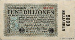 5 Billions Mark ALLEMAGNE  1923 P.136c TTB