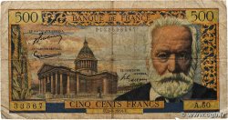 500 Francs VICTOR HUGO FRANCE  1954 F.35.03