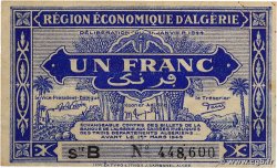 1 Franc ALGERIA  1944 P.098