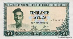 50 Sylis GUINEA  1971 P.18