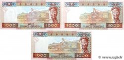 1000 Francs Guinéens Lot GUINEA  2006 P.40 UNC