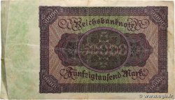 50000 Mark GERMANY  1922 P.080 VF