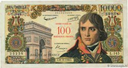 100 NF sur 10000 Francs BONAPARTE FRANCE  1958 F.55.01 VF-