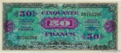 50 Francs DRAPEAU FRANCE  1944 VF.19.01 AU-