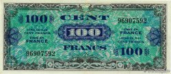 100 Francs DRAPEAU FRANCIA  1944 VF.20.01 q.SPL