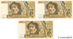 100 Francs DELACROIX modifié Lot FRANCIA  1978 F.69.01dx SPL+