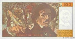 100 Francs DELACROIX imprimé en continu FRANCE  1990 F.69Bis.02aA149 pr.NEUF